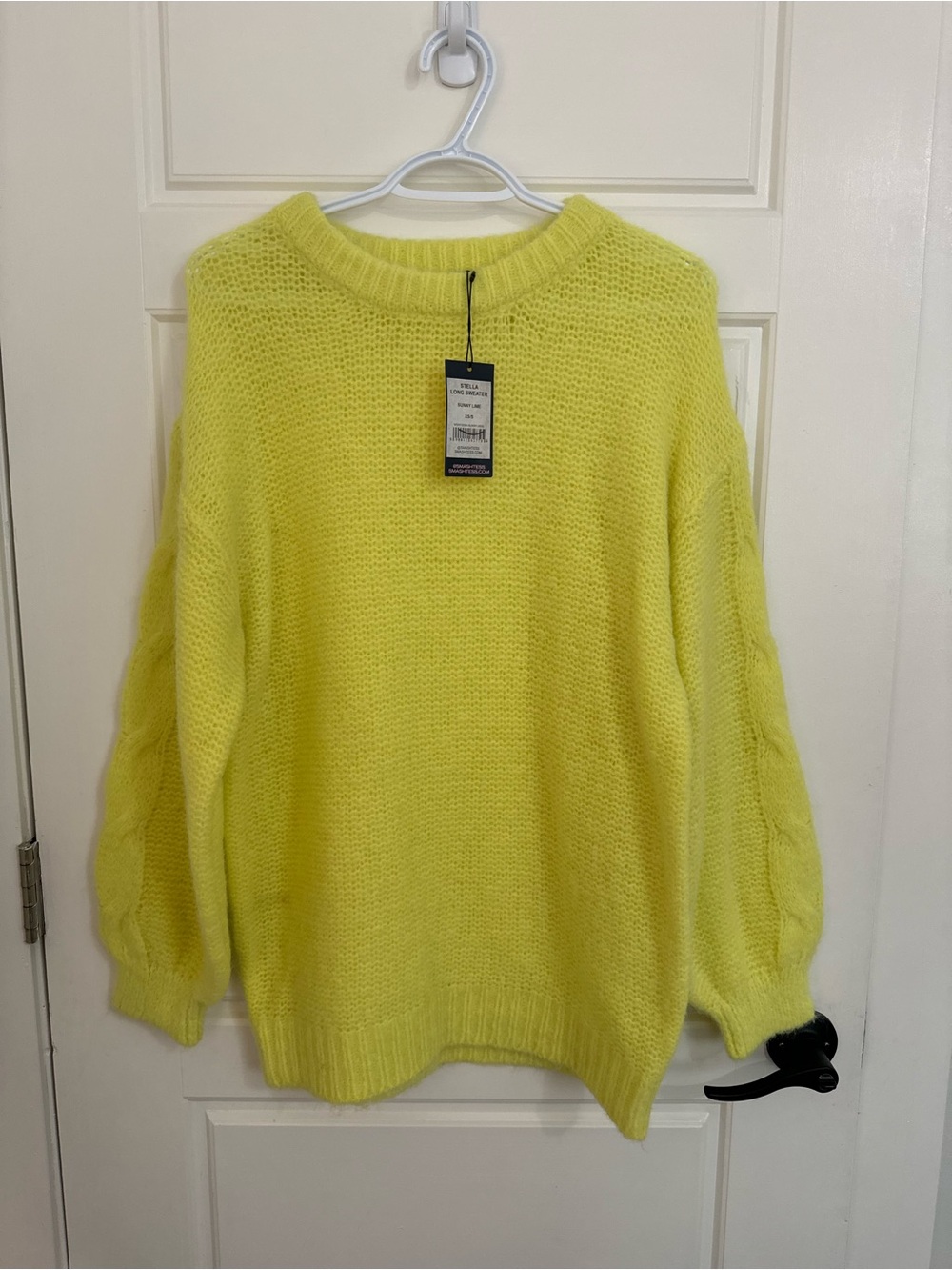 Smash + Tess Bright Yellow Crewneck Sweater
